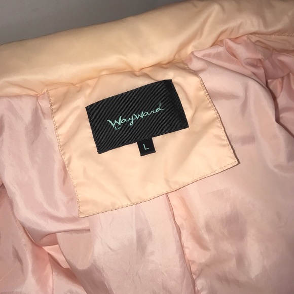 Baby Peach Pink Bubble Long Ruffled Winter Jacket - Picture 13 of 16